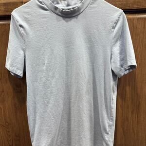 Grey/blue ASOS Design cotton t-shirt size medium Mens